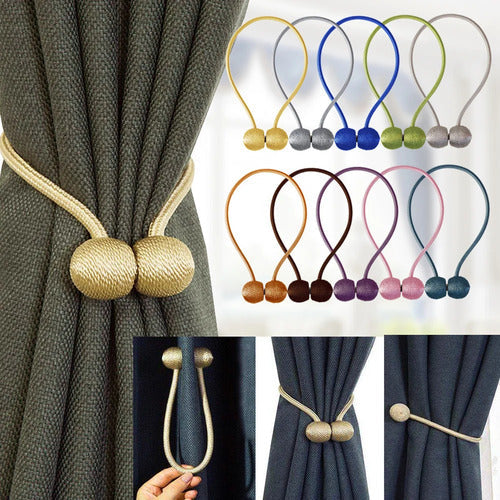 Magnetic Curtain Tieback /Clip Curtains Buckle Holder Decorative